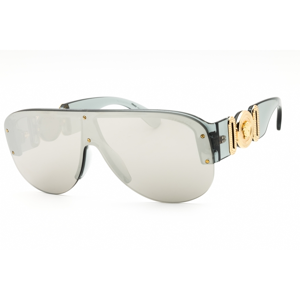 Versace 0VE4391 Sunglasses 311/6G Transparent Grey shield Shield